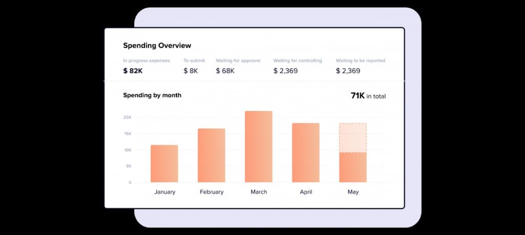 Rydoo Insights dashboard