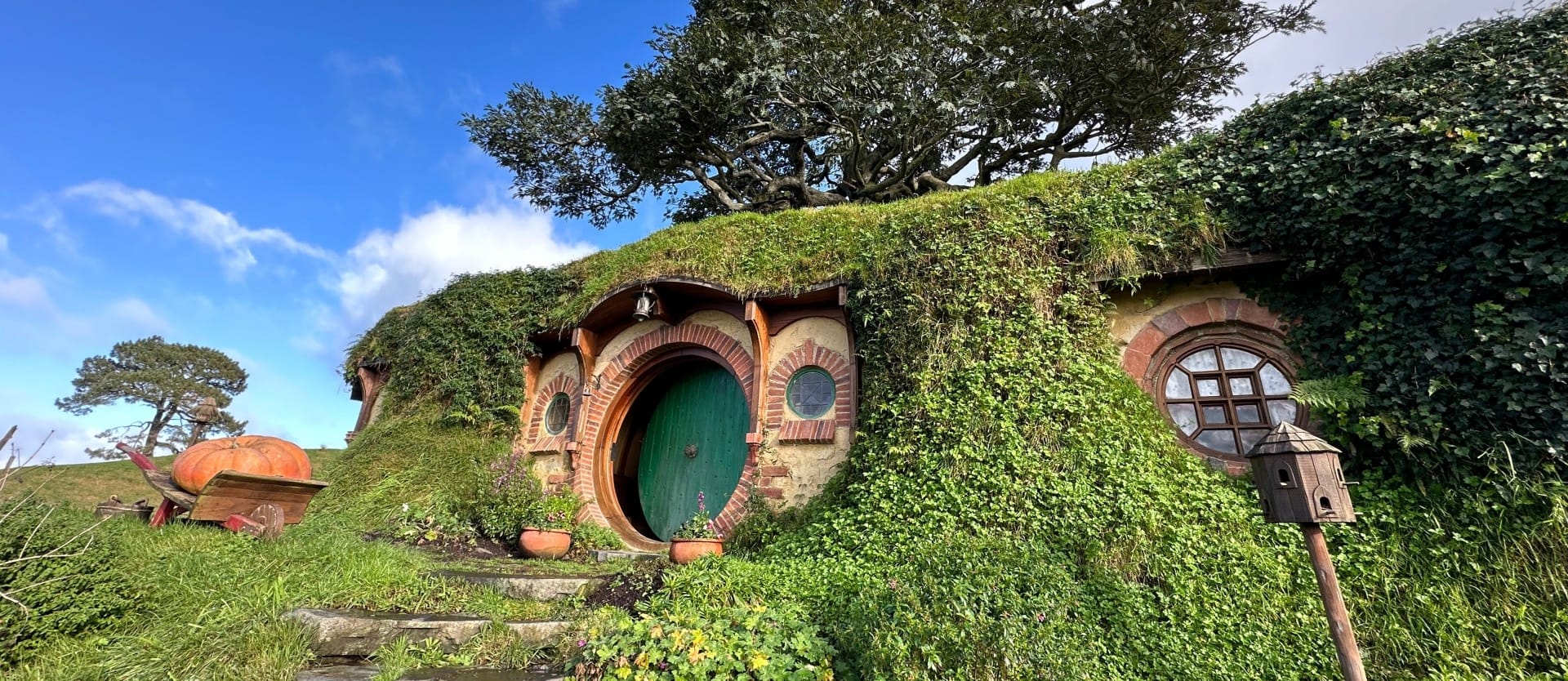 New Zealand Hobbiton Movie Set