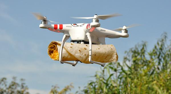 UberExpress drone food delivery