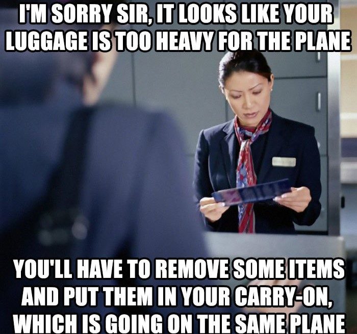 weird baggage rules